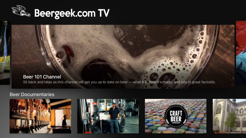 Beergeek.com TV Screen Shot